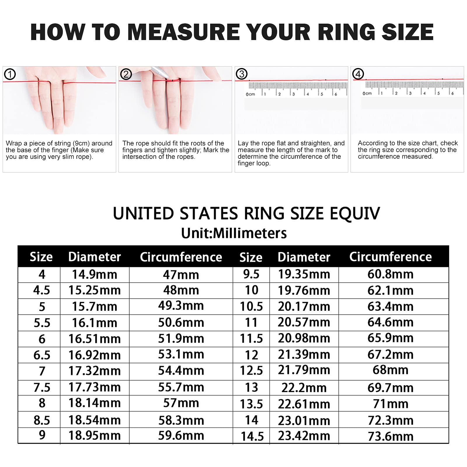 3CT Radiant Cut Cubic Zirconia Engagement Ring - 925 Sterling Silver Solitaire Wedding Band for Women (Size 3-11) | Perfect for Proposals, Anniversaries & Bridal Jewelry
