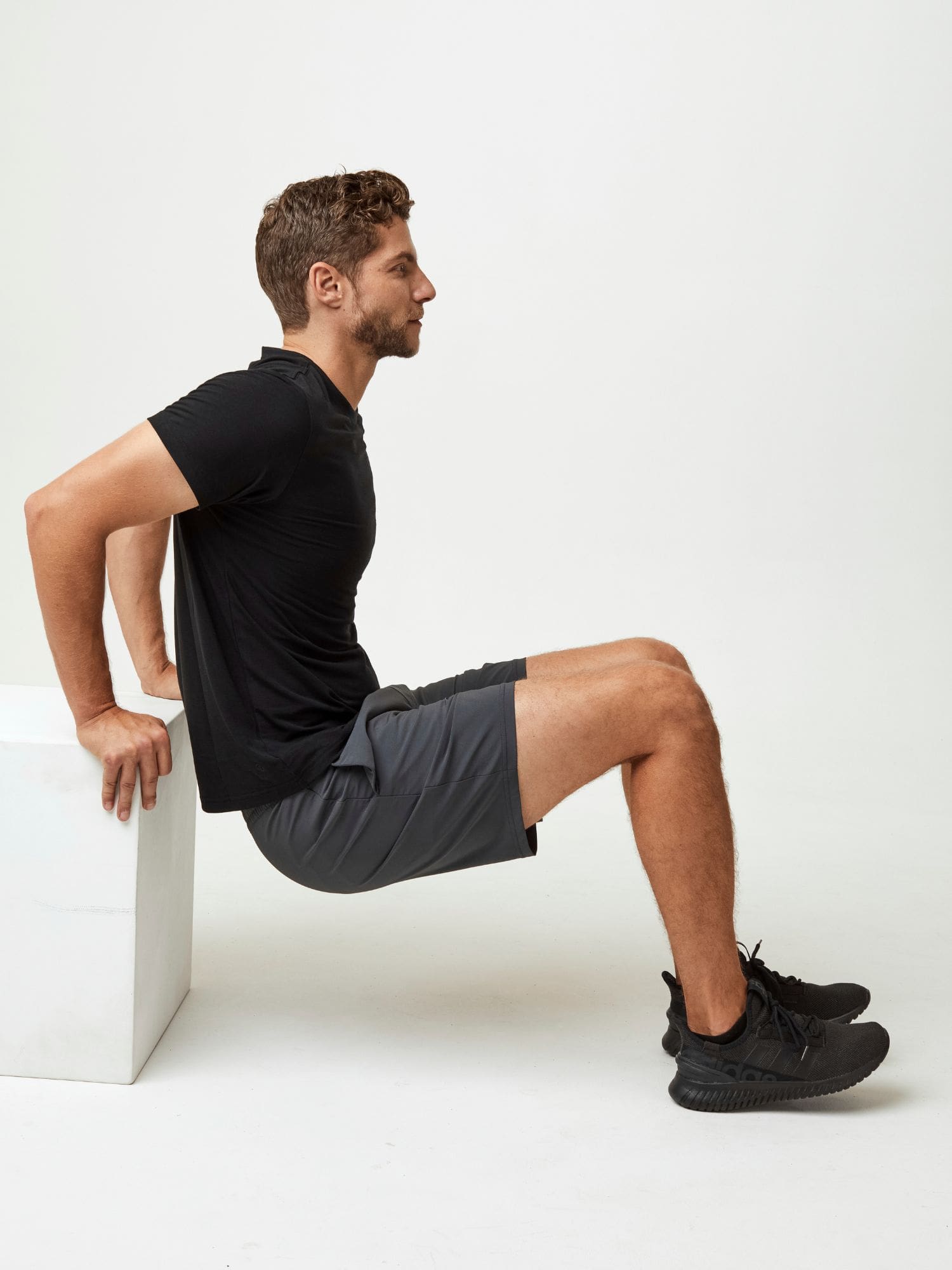 Premium Graphite Stretch Performance Shorts for Men - Lightweight, Breathable & Quick-Dry Workout Shorts - Ideal for Running, Gym Training & Outdoor Activities