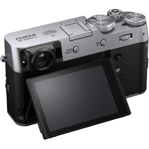 FUJIFILM X100V 26.1MP Digital Camera with 23mm F2 Lens - Silver | Compact Mirrorless Camera for Street Photography, Travel & Vlogging | 4K Video & Advanced Hybrid Viewfinder