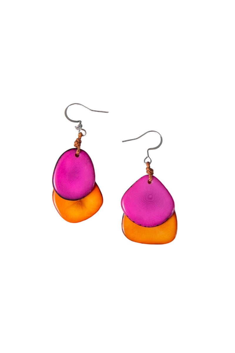 Fiesta Earrings for Women - Colorful Mexican Party Hoop Earrings - Perfect for Cinco de Mayo, Day of the Dead & Festive Celebrations