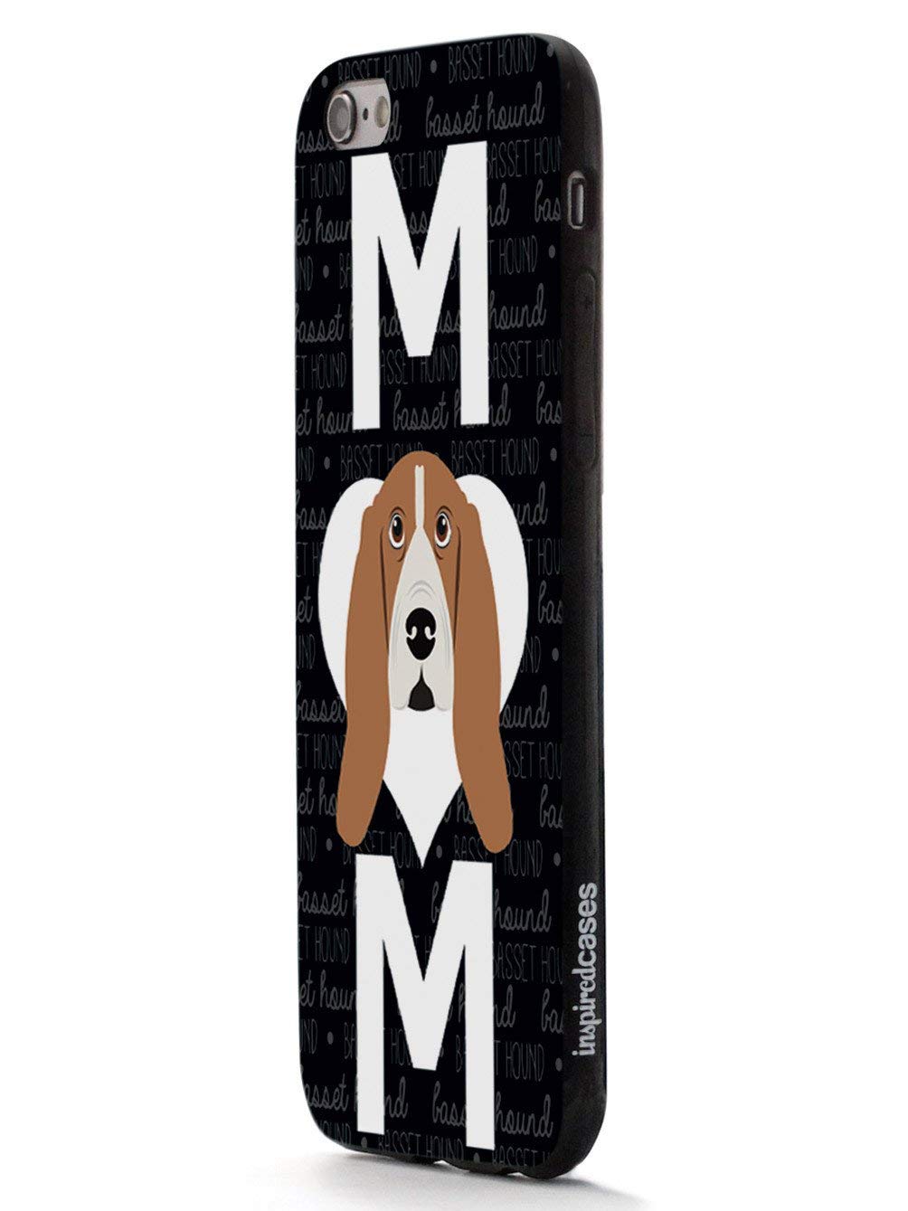 Premium 3D Textured Protective Case for iPhone 7 Plus - Inspired Basset Hound Design - Shockproof & Scratch-Resistant Cover - Perfect for Dog Lovers & Everyday Protection