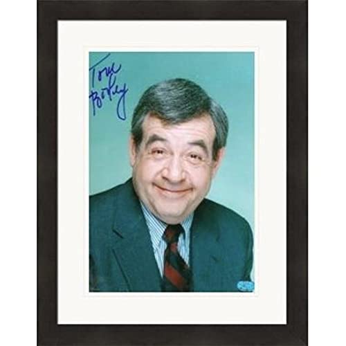 Tom Bosley Autographed 8x10 Photo - Happy Days Framed Memorabilia with Mat - Perfect for Collectors & Fans - Great Gift for TV Show Enthusiasts