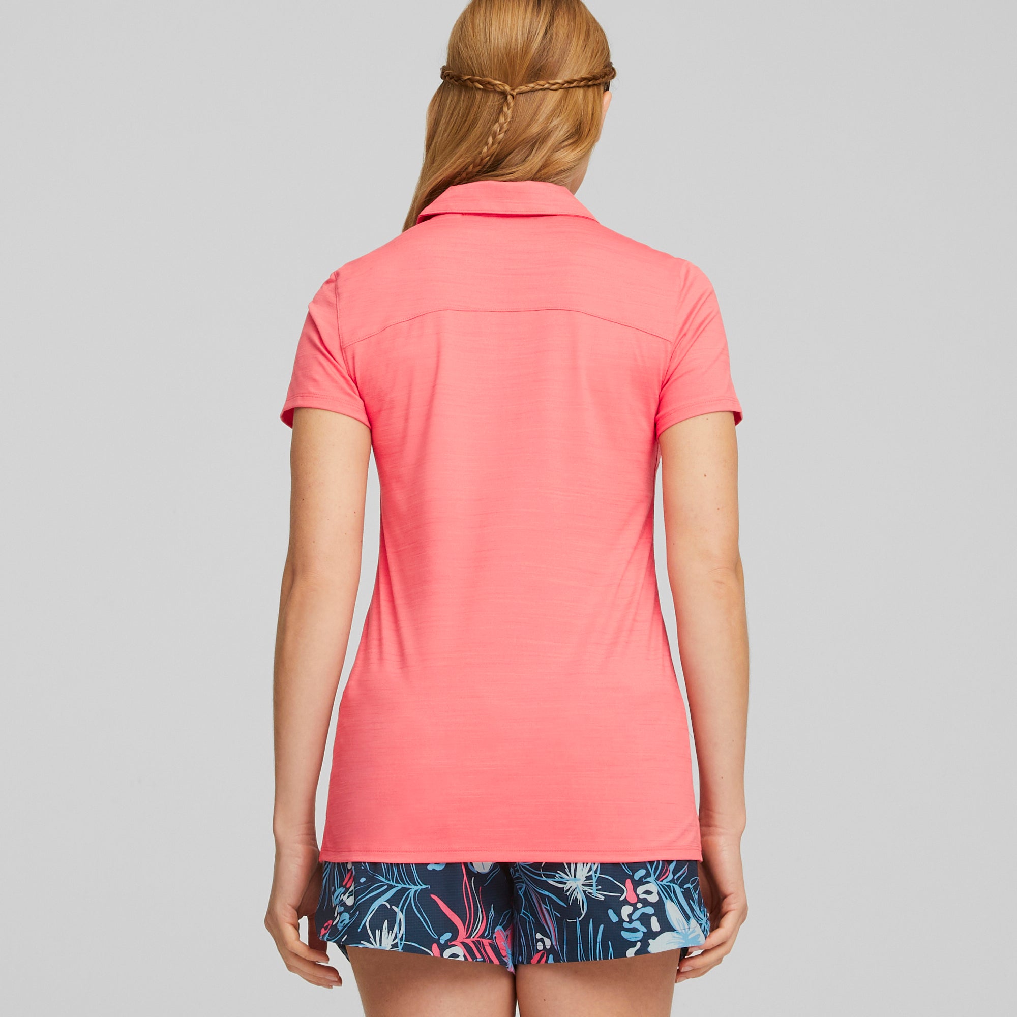 Women's CLOUDSPUN Coast Golf Polo Shirt - Soft Heather Color | Breathable & Comfortable for Golf, Tennis & Casual Wear