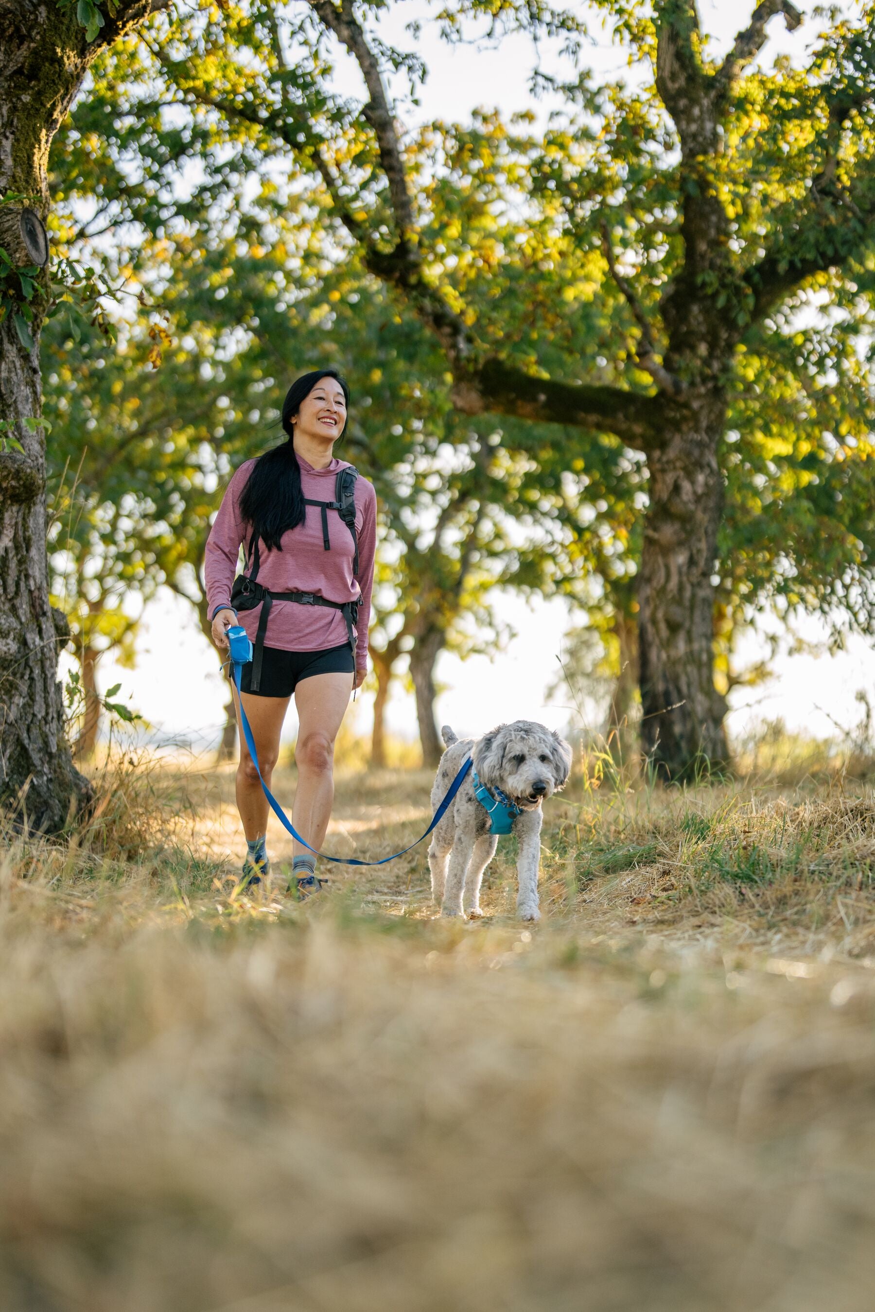 Ruffwear® Swamp Cooler® Dog Cooling Vest - Biolumin Blue | Breathable & Reflective for Hot Weather | Perfect for Hiking, Running & Outdoor Adventures