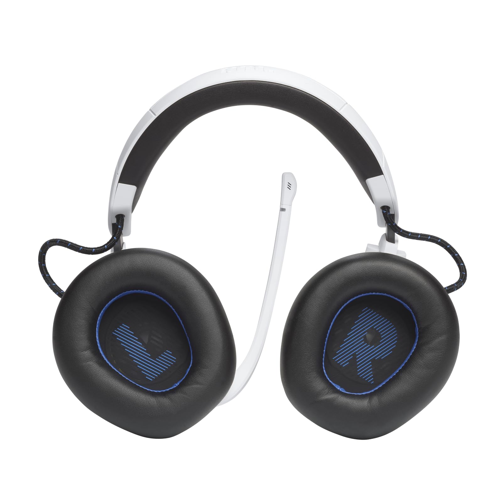 JBL Quantum 910P Wireless Over-Ear Gaming Headset with Head Tracking, ANC & Bluetooth | QuantumSPATIAL 360 | Hi-Res Audio | Low Latency | White - Perfect for PS5, Xbox & PC Gaming, Streaming & Music Listening
