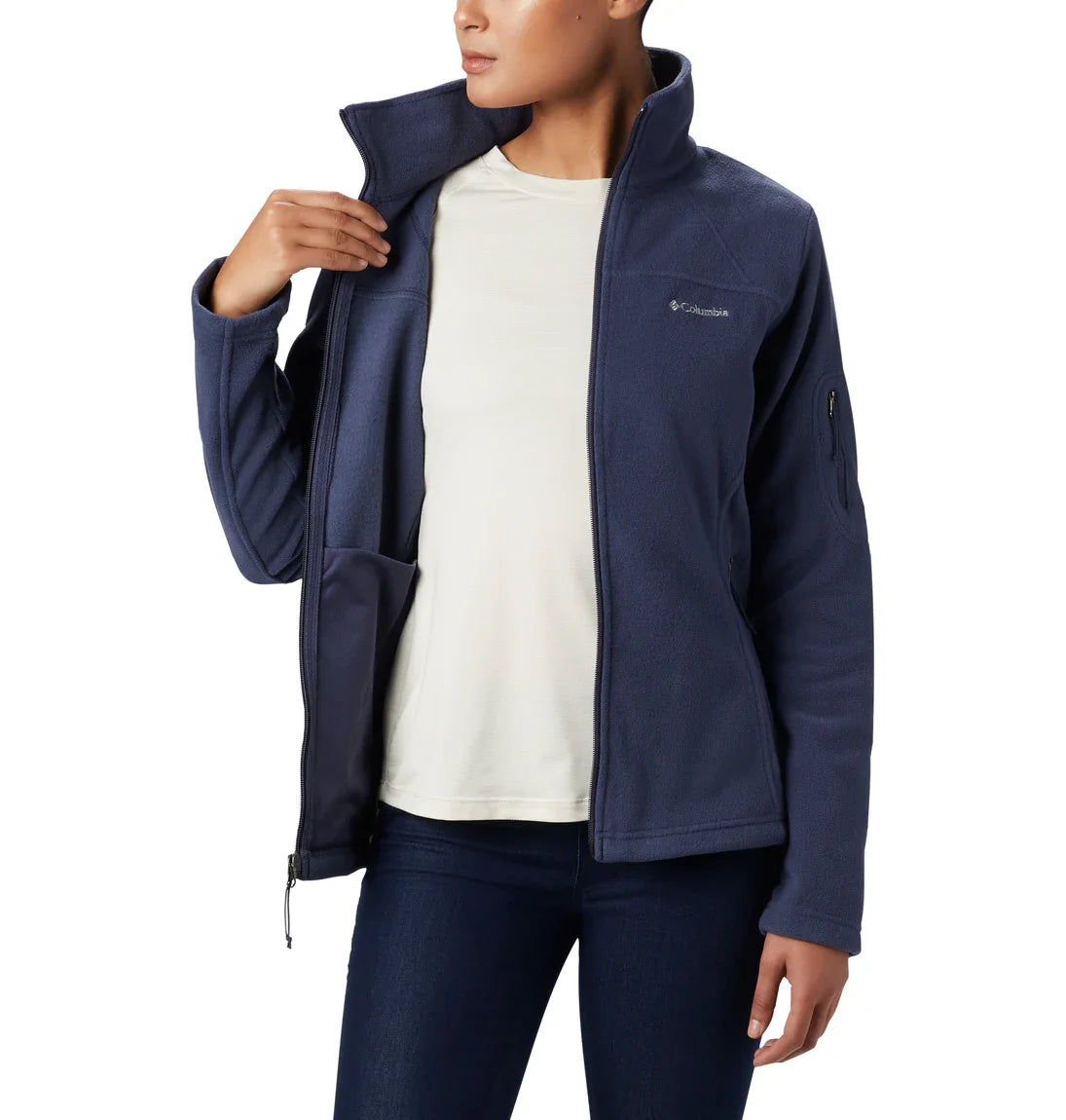 Columbia Fast Trek™ II Fleece Jacket for Women - Lightweight Warm Winter Jacket for Hiking, Camping & Outdoor Activities