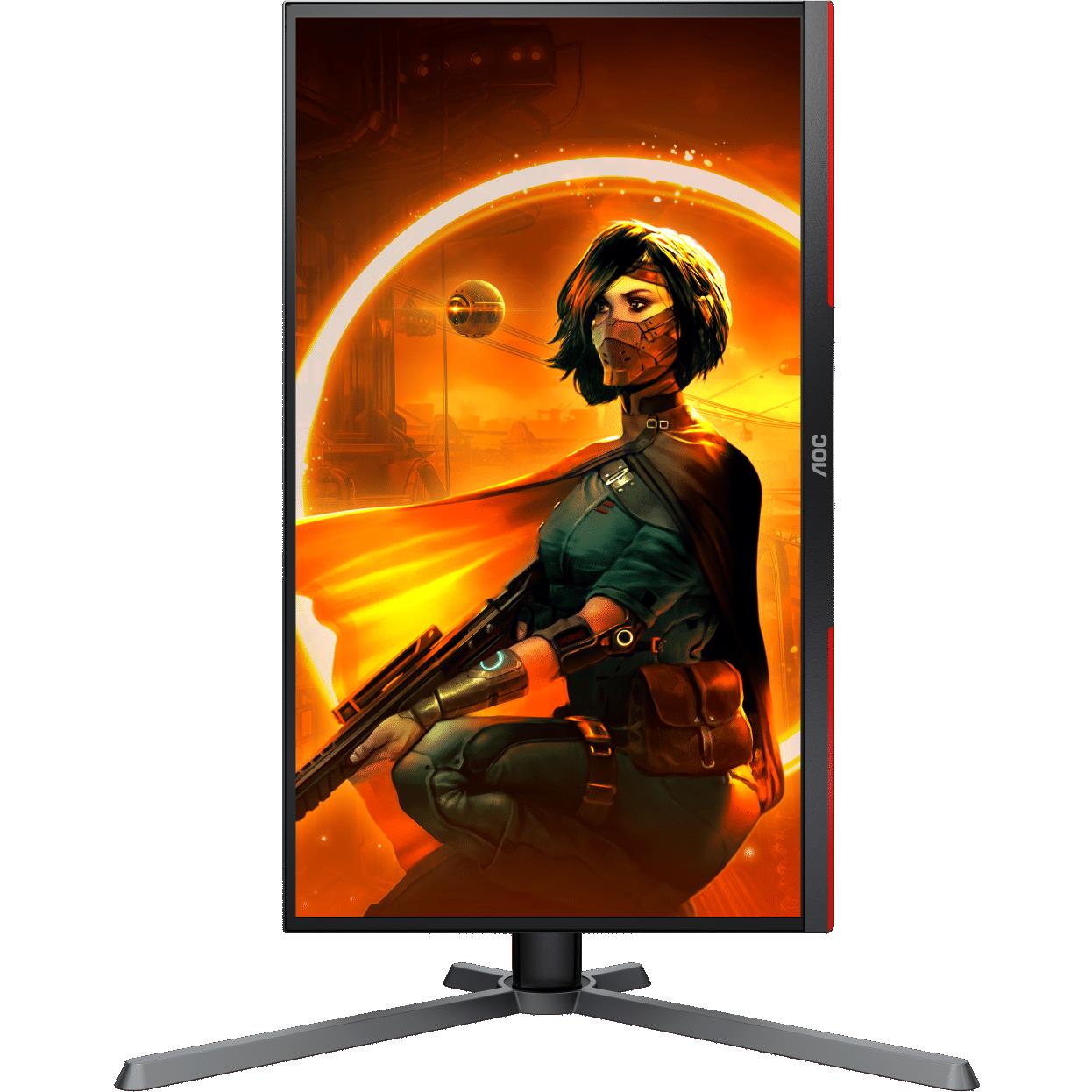 AOC 25G3ZM 24.5 Inch Full HD 240Hz Gaming Monitor - Fast Response, G-Sync Compatible for Competitive Esports & Smooth Gameplay