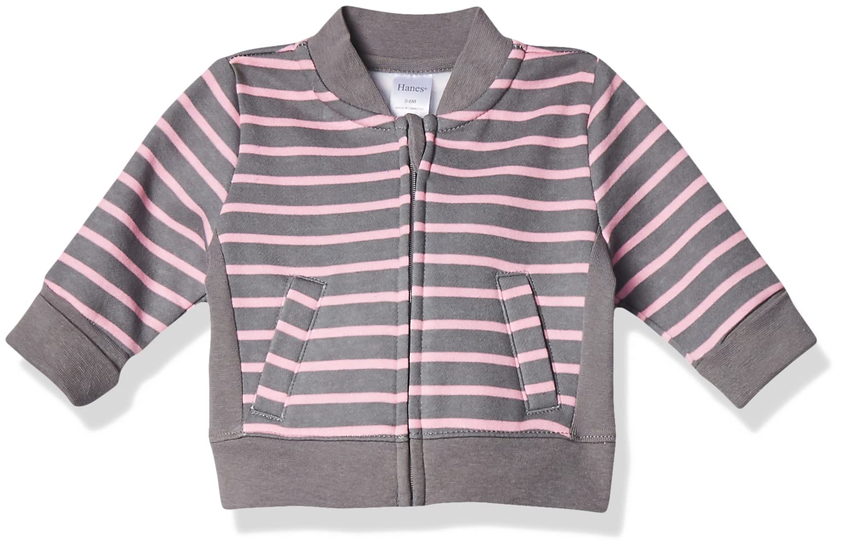 Hanes Baby Ultimate Zippin Fleece Jacket for Infants & Toddlers - Soft Warm Winter Outerwear for Boys & Girls - Perfect for Playdates, Park Visits & Cold Weather Adventures