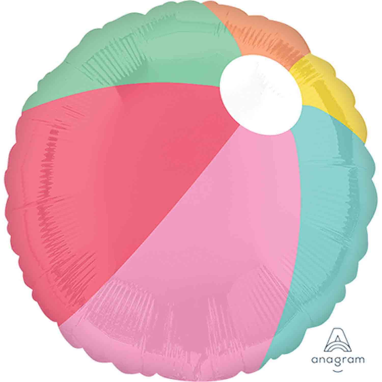 45cm Standard HX Just Chillin Inflatable Beach Ball - Perfect for Pool Parties, Beach Games & Summer Fun