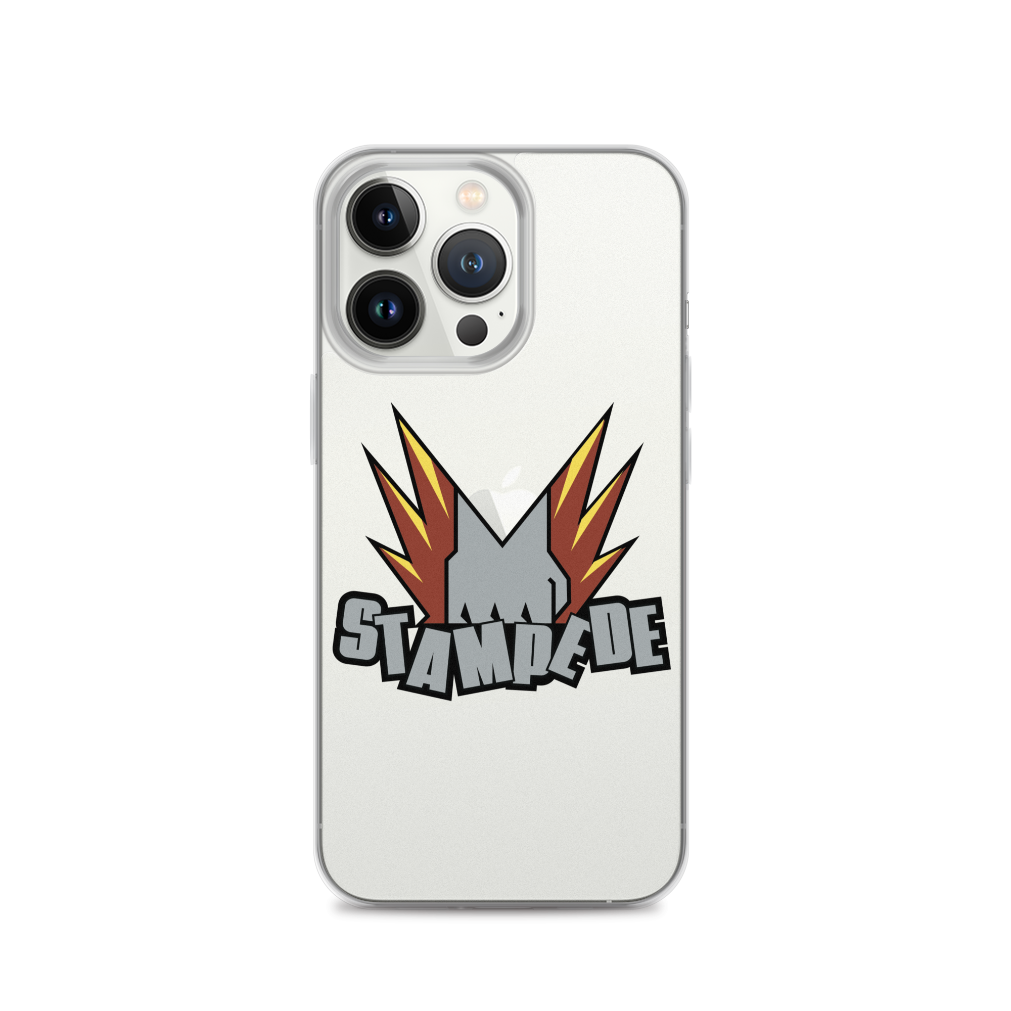 Zoo Jitsu Fighters Stampede iPhone Clear Case - Durable Protective Cover for iPhone 11/12/13/14/15 Pro Max - Slim Shockproof Phone Case for Everyday Use, Travel & Outdoor Activities