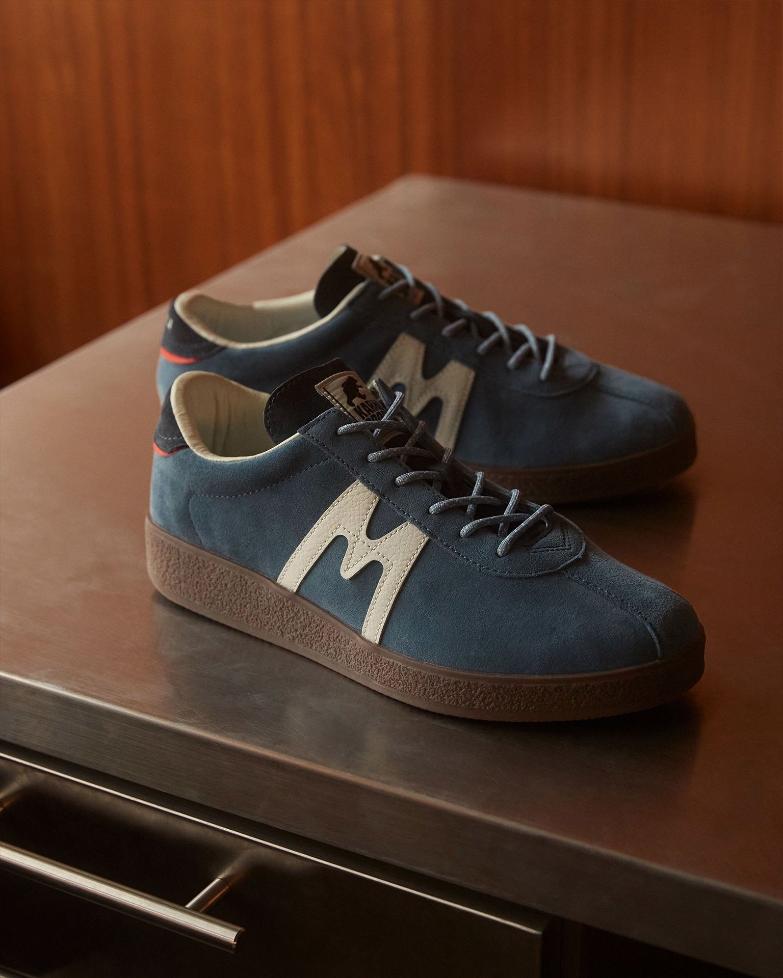 TRAMPAS China Blue & Bright White - Stylish and Comfortable Sneakers for Casual Wear, Running, and Outdoor Activities