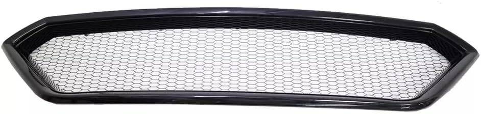Honeycomb Mesh Front Upper Grille for 2022-2024 Subaru WRX | Unpainted Black ABS Plastic Replacement Bumper Hood Grill | Perfect for Car Upgrades & Off-Road Protection