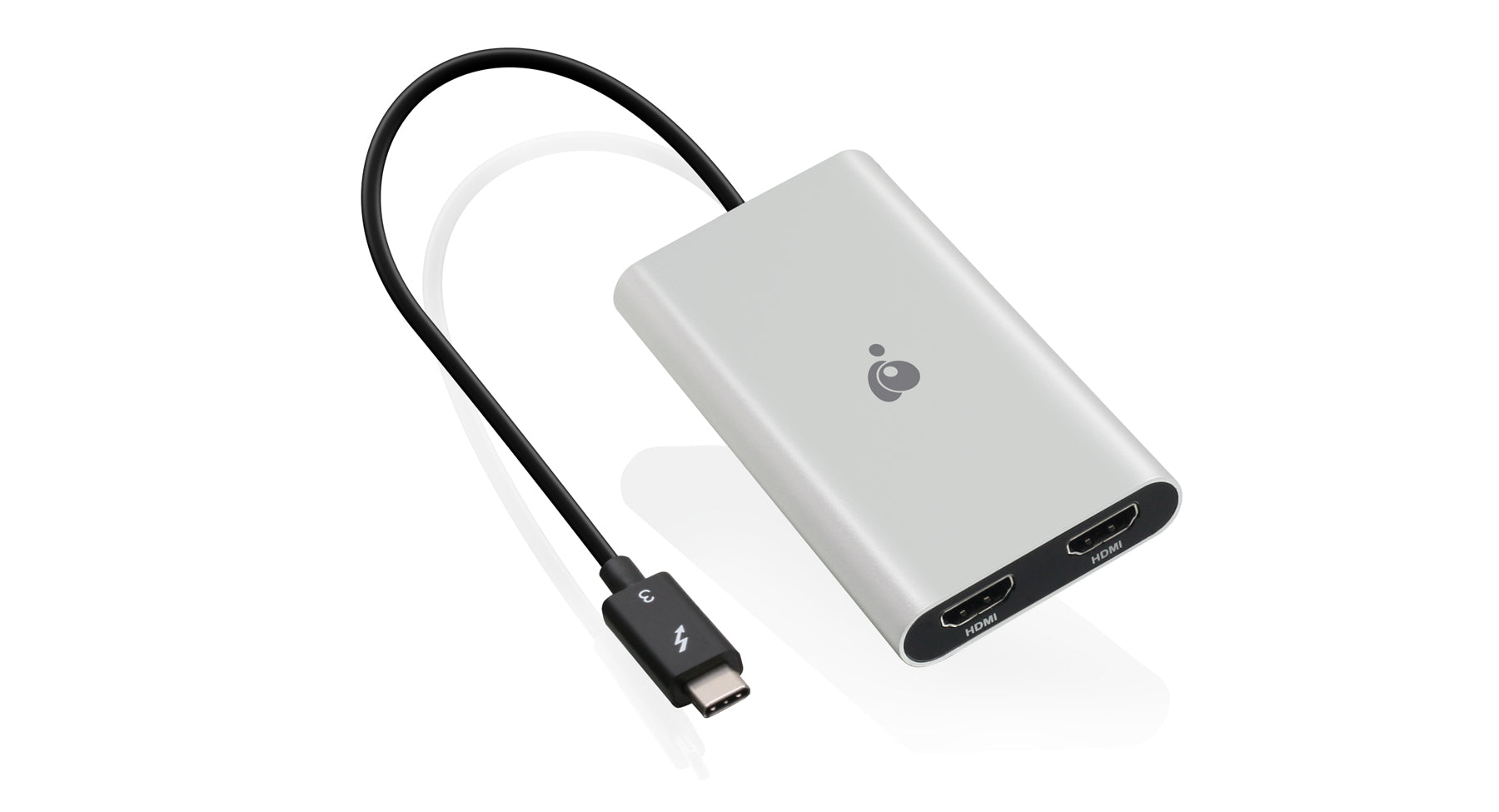 Thunderbolt 3 to Dual HDMI Adapter 4K 60Hz - Connect 2 Monitors to Laptop for Work & Gaming - MacBook Pro, Dell XPS Compatible