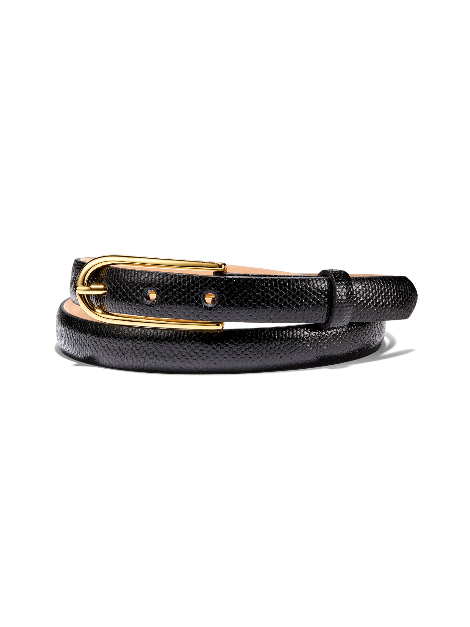 Dena Lizard Skin Belt for Men - Genuine Leather Dress Belt with Stainless Steel Buckle - Perfect for Business, Office, and Formal Occasions