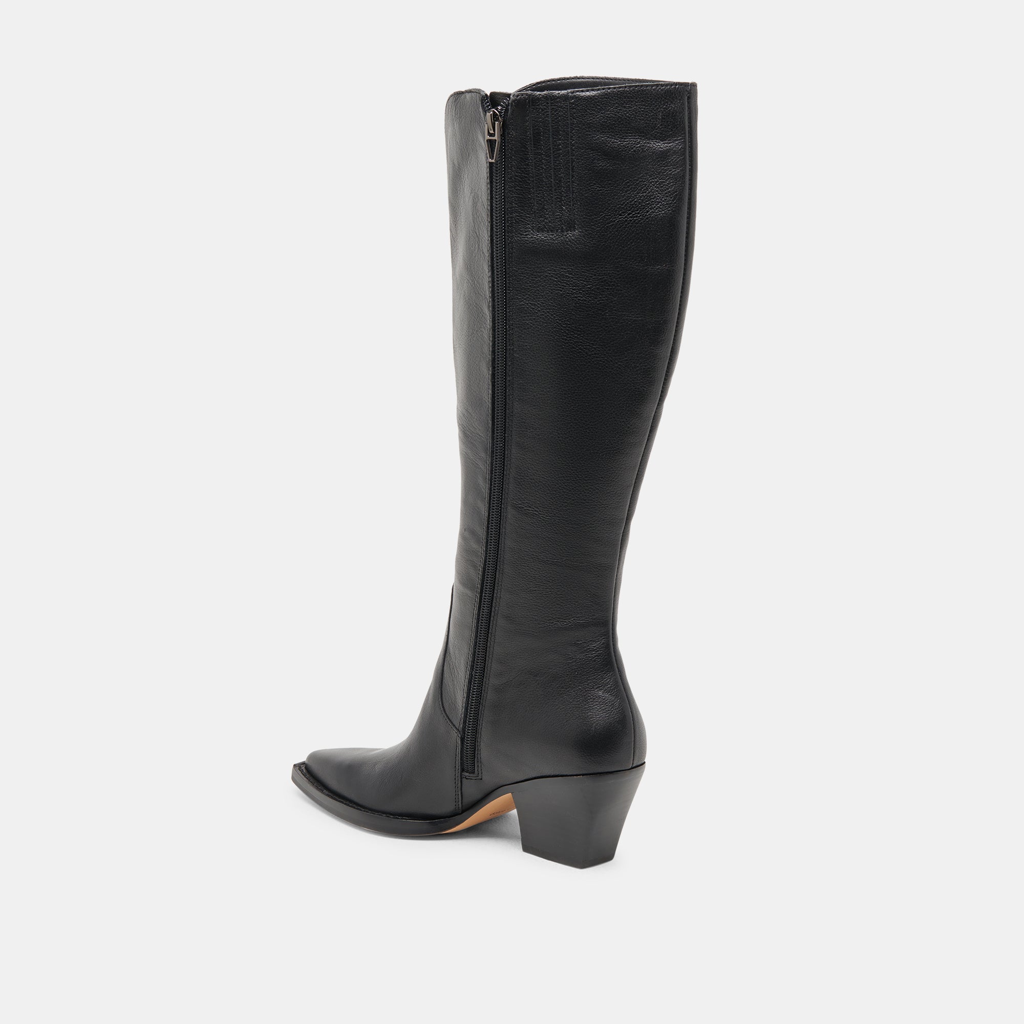 RAJ Extra Wide Calf Boots for Women - Black Leather Ankle Boots for Comfort & Style | Perfect for Work, Casual Outfits & Winter Wear