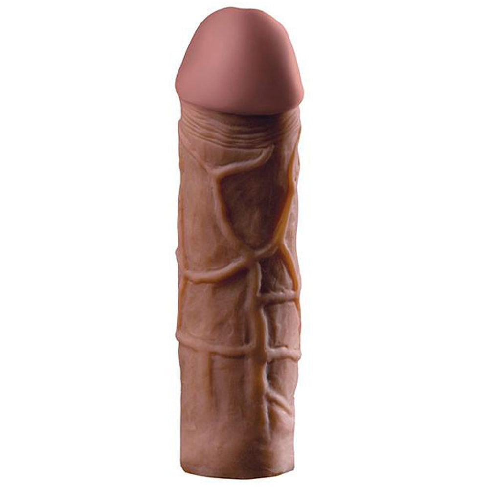 Fantasy X Tensions Mega 2 Girthy Penis Extension Sleeve - Realistic Thickening Sleeve for Enhanced Pleasure - Perfect for Couples & Solo Play