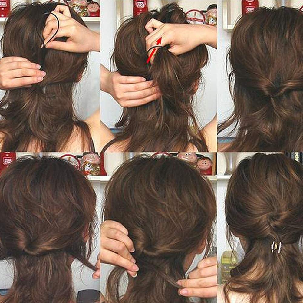 Magic French Braid Tool & Hair Styling Kit – Ponytail Twist, Bun Maker, Topsy Tail & Volume Inserts for Women | Perfect for Parties, Weddings & Everyday Hairstyles