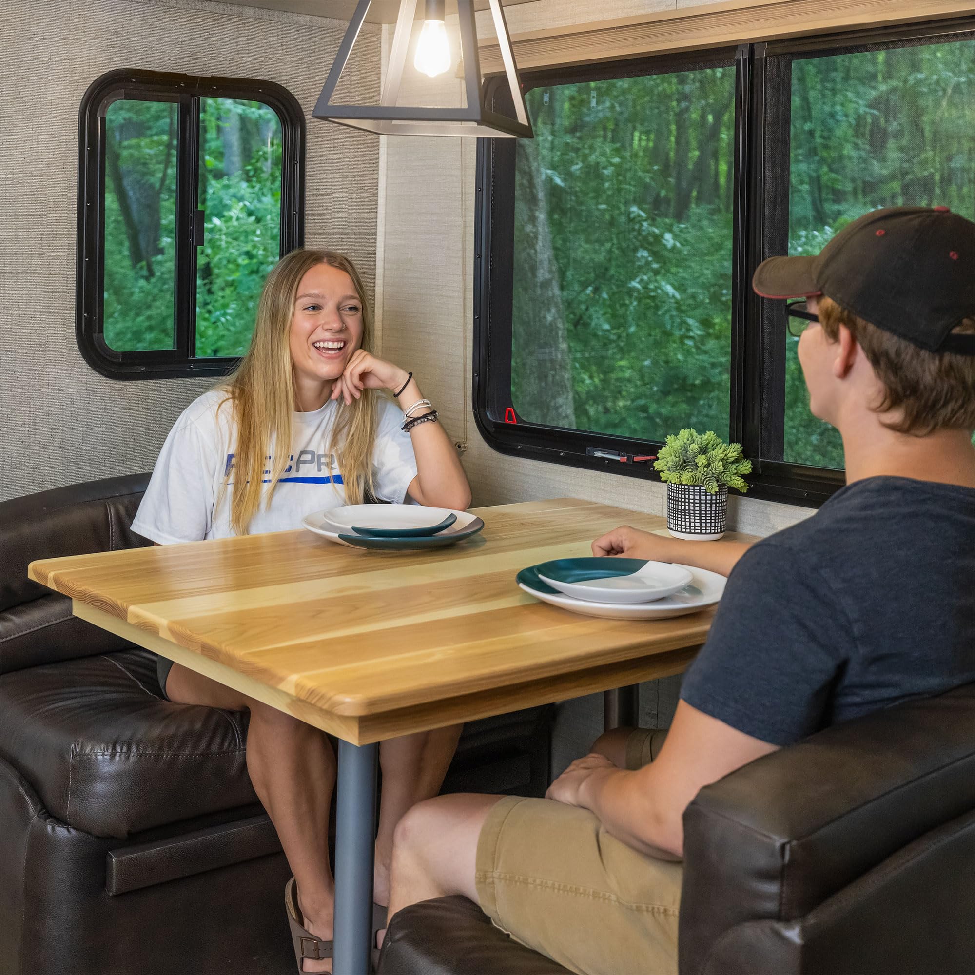 RecPro RV Ash Wood Table Top | 3/4