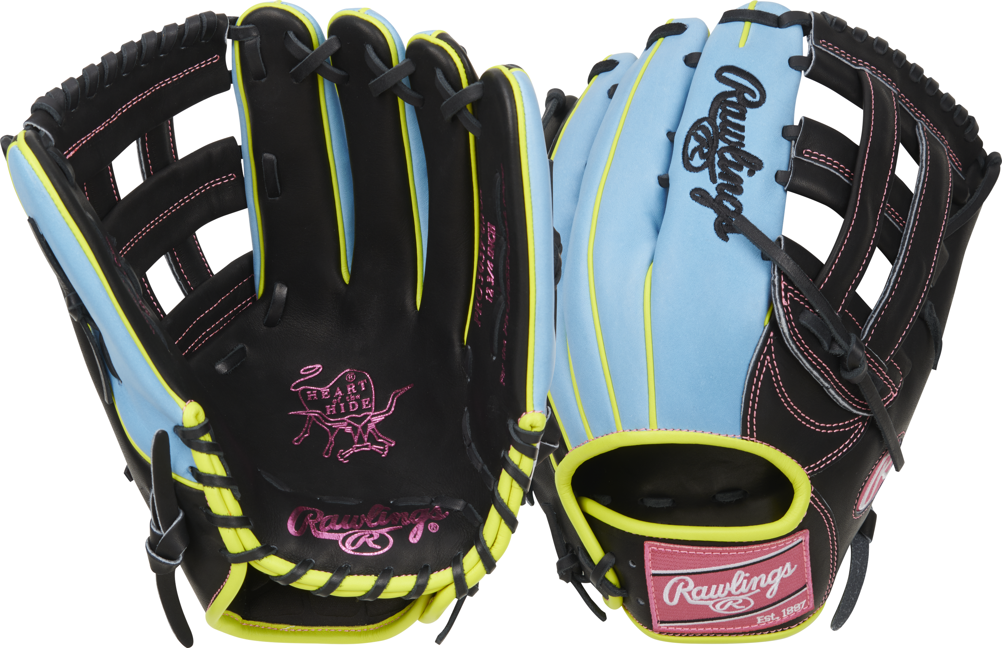 Rawlings Heart of the Hide Color Sync Limited Edition PRO3039 6BCB 12 3/4