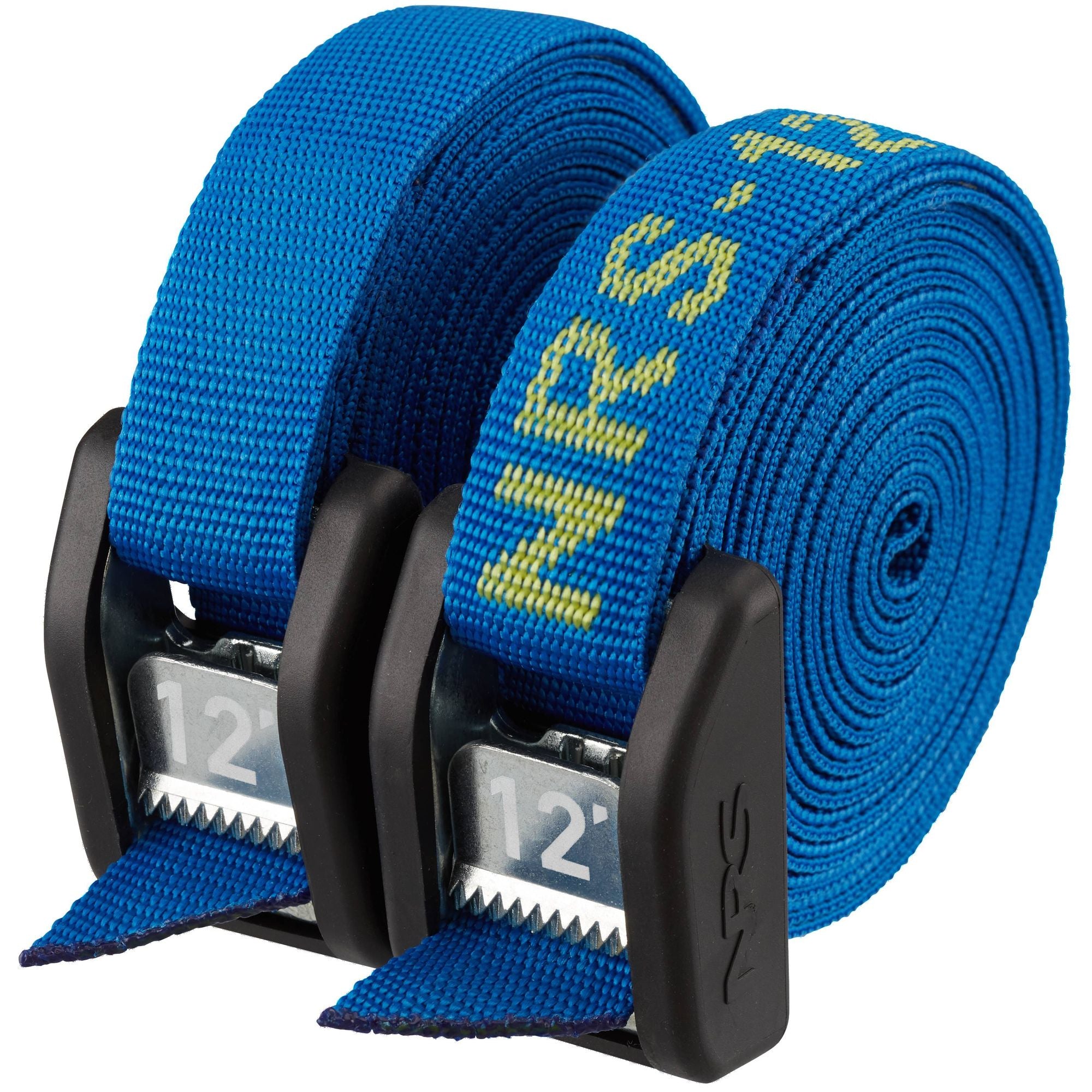 NRS 1 HD Heavy-Duty Buckle Bumper Load Straps (Pair) - Secure Cargo for Boats, Trailers & Trucks - Durable Tie-Down Straps for Outdoor Adventures