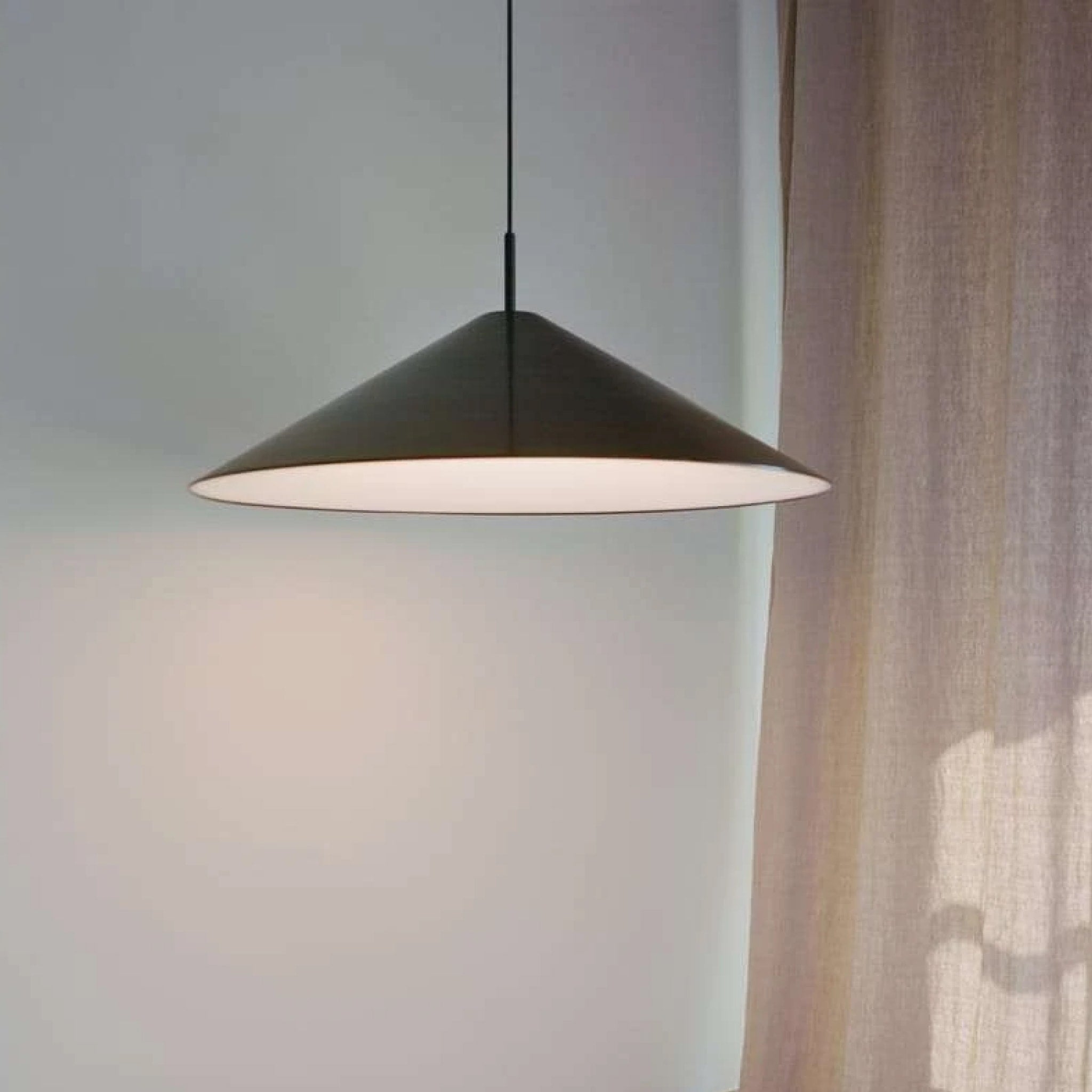 PRE ORDER - Brolly Pendant Light Fixture, 70cm Diameter, Anodized Aluminum Ceiling Lamp - Perfect for Modern Living Rooms, Dining Areas & Commercial Spaces