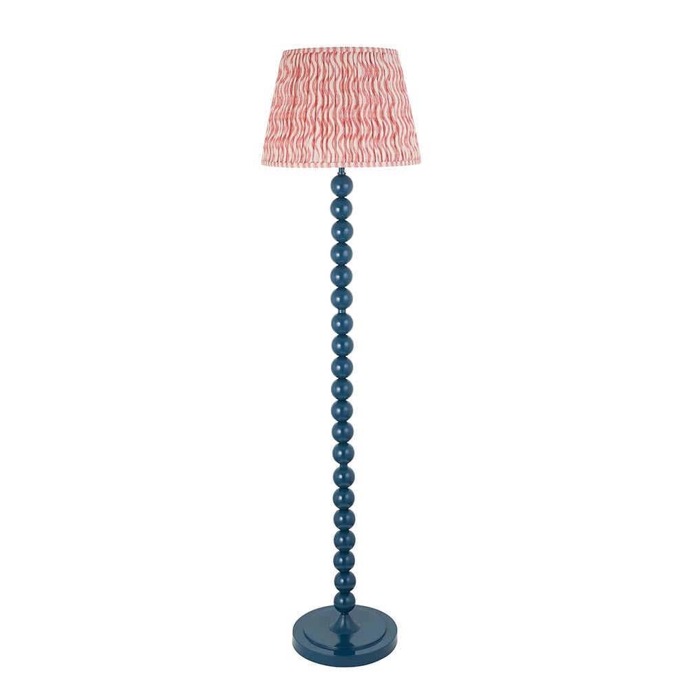 Auralis Ripple Floor Lamp with E27 Socket - Modern LED Standing Light for Living Room, Bedroom & Office - Adjustable Height in Multiple Finishes (Black, White, Bronze) - Perfect for Ambient Lighting & Home Decor