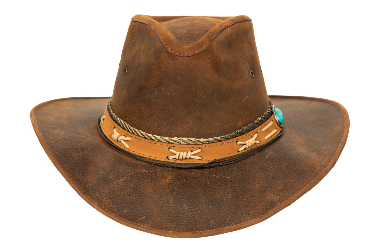 Bullhide Savage Love Leather Hat for Men & Women - Premium Cowhide Western Cowboy Hat for Outdoor, Rodeo, and Country Fashion