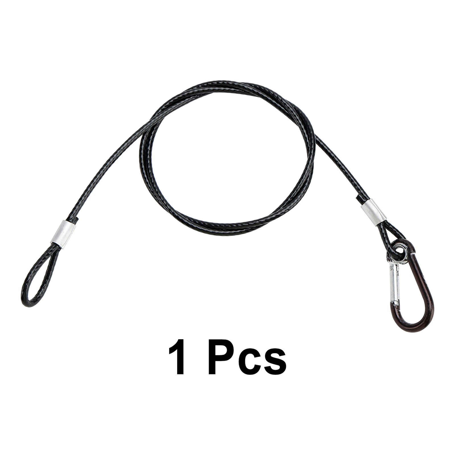 1/5/10Pcs 4MM Thick Steel Wire Safety Cable - Heavy Duty Security Wire for Stage Lighting, Clamps & Beam Lights - Perfect for Theaters, Concerts & Event Rigging