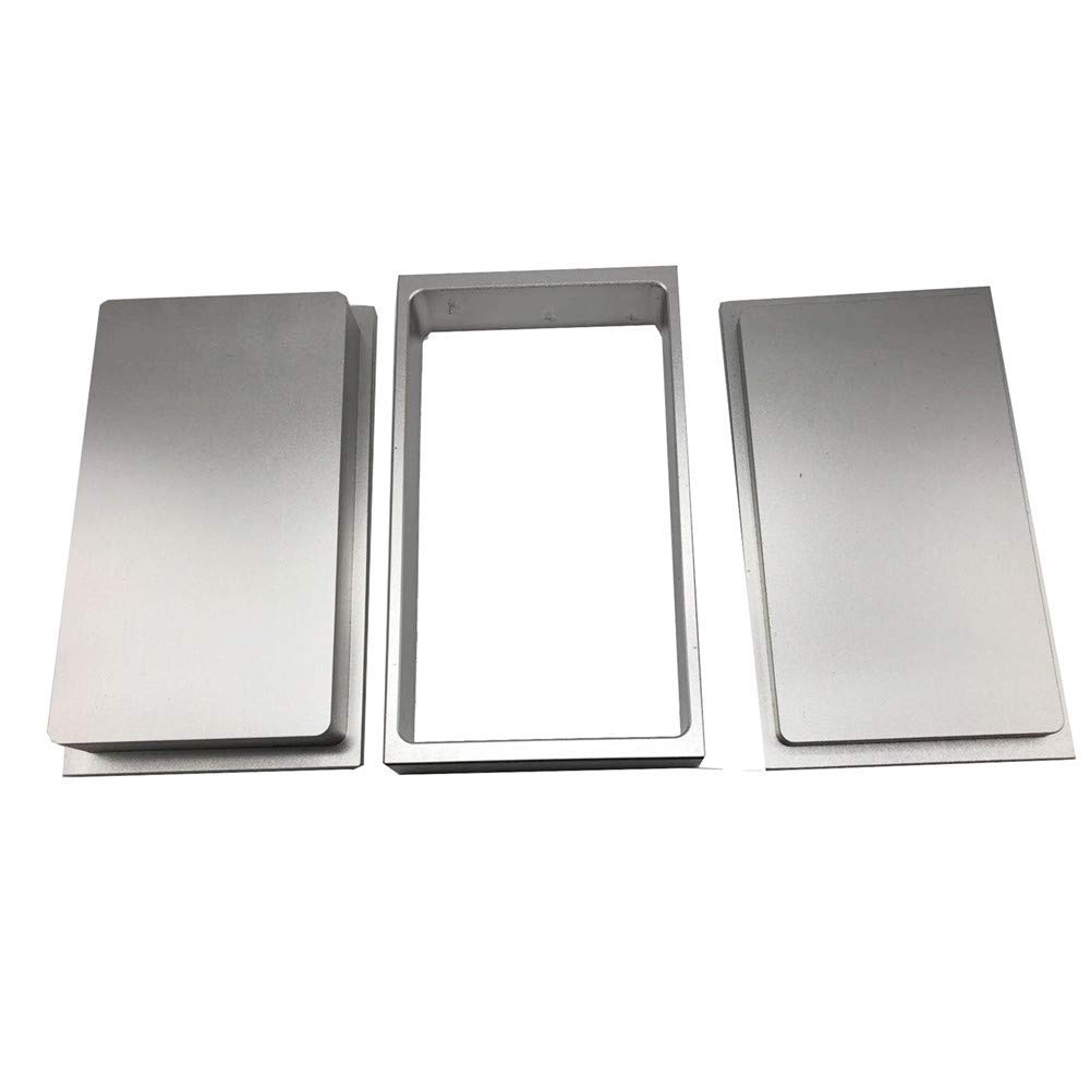 Pre-Press Mold Anodized Aluminum Mould 4x7 Inch - Durable DIY Crafting Tool for Resin, Clay & Soap Making (USA Warehouse Fast Shipping) - Perfect for Jewelry, Keychains & Home Decor Projects