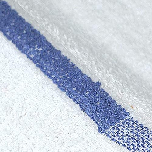 White & Blue Stripe