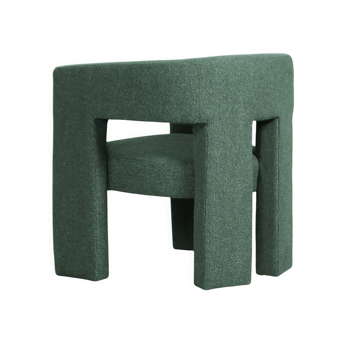 Urban Road Bella Armchair - Modern Accent Chair for Living Room, Bedroom & Office - Stylish Upholstered Armchair with Wooden Legs - Perfect for Reading, Relaxing & Home Decor