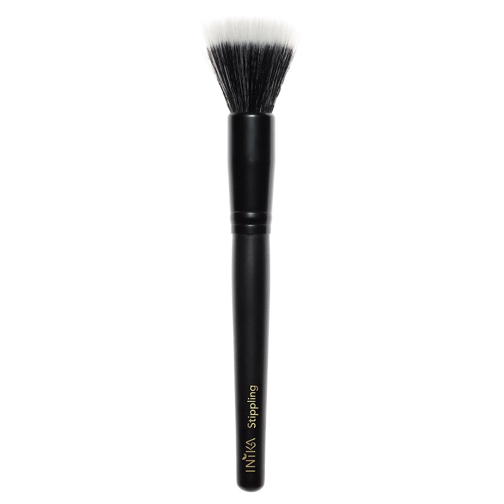INIKA Vegan Stippling Brush - Professional Makeup Brush for Flawless Foundation & Concealer Application - Cruelty-Free & Eco-Friendly - Perfect for Daily Makeup & Airbrush Techniques