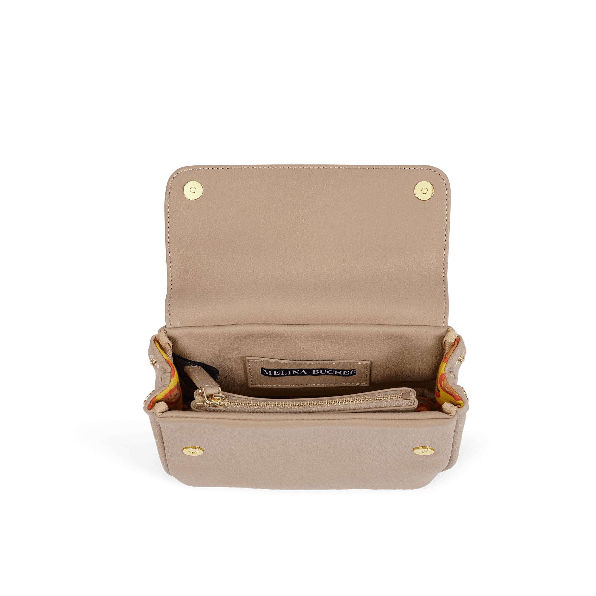 Trudy Vegan Leather Crossbody Clutch Bag for Women - Stylish Beige Purse for Everyday Use, Travel & Date Night