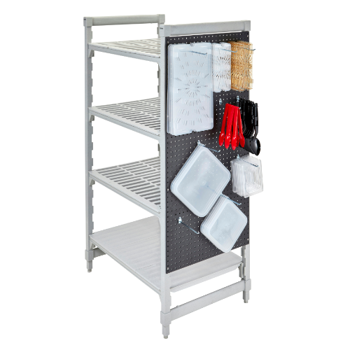 Cambro CSPEGKIT18110 Camshelving Pegboard Storage System - Heavy Duty Commercial Kitchen Organization for Restaurants, Bars & Food Service - Perfect for Utensil, Pan & Cookware Storage