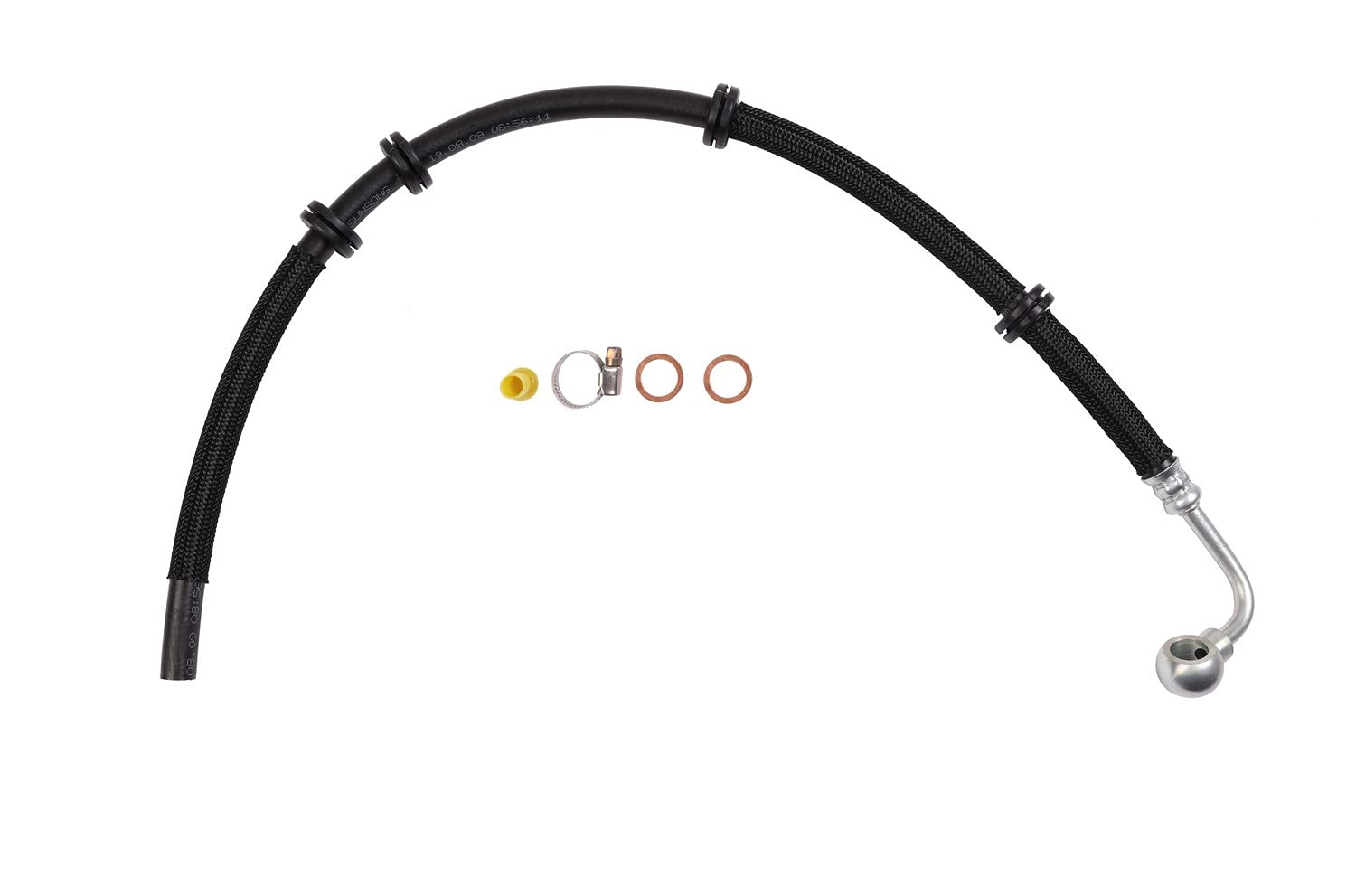 Sunsong 3404569 Power Steering Return Line Hose Assembly - Replacement for Smooth Steering Performance - Perfect for Chevy, GMC, Ford & Dodge Trucks & SUVs