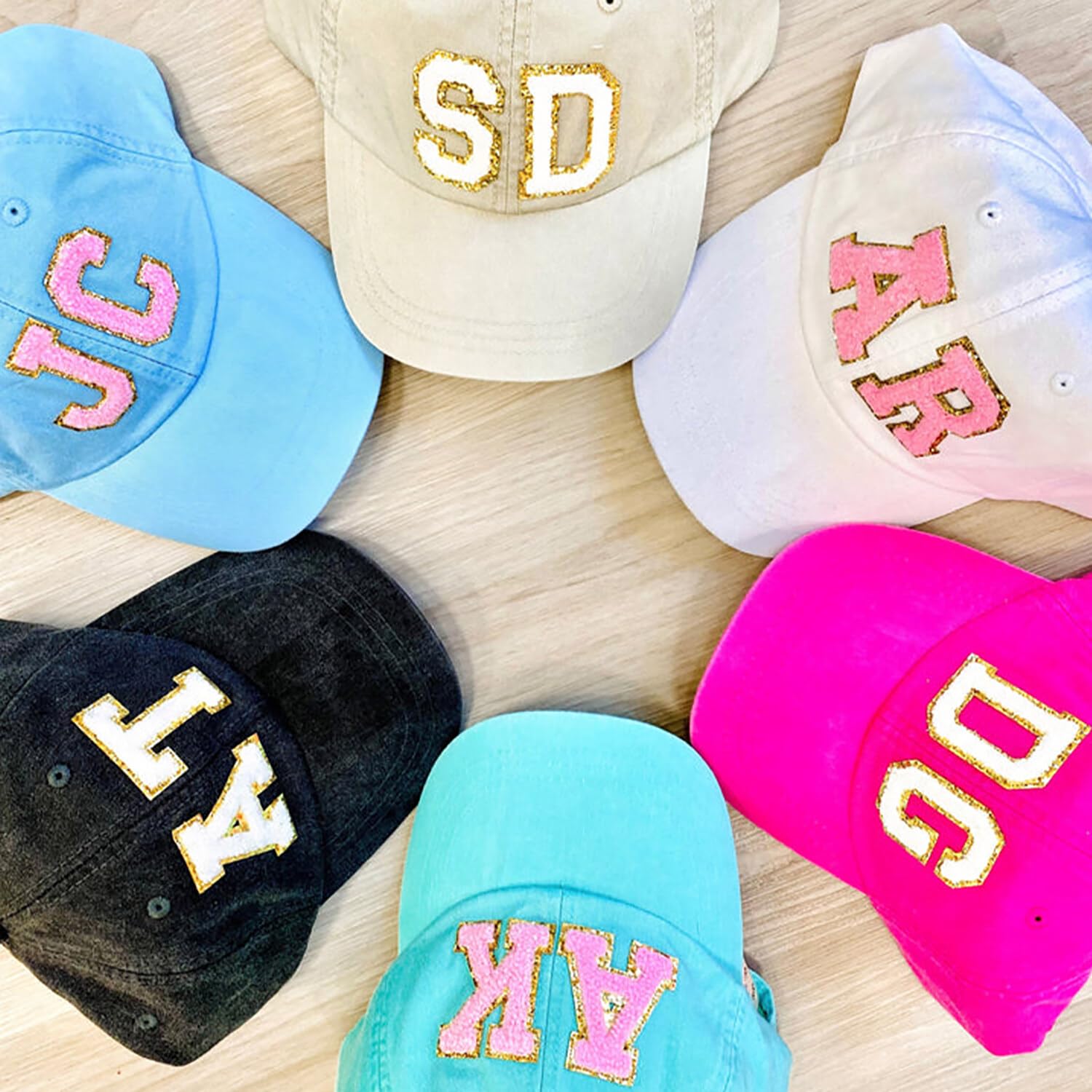 10Pcs Self-Adhesive Chenille Letter Patches - Iron-On Varsity Preppy Letters for Clothing, Bags & Accessories | Glitter Fuzzy Stick-On Letters for DIY Crafts, Laptop & Phone Case Decor (K) - Perfect for Customizing Jackets, Backpacks & School Spirit Projects