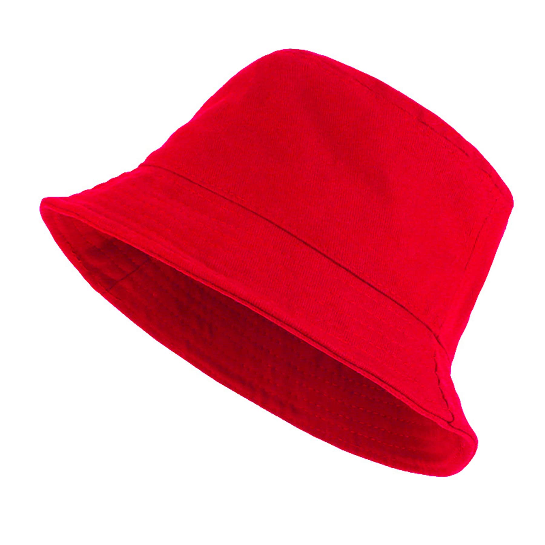 PFFY Cotton Bucket Hat for Women & Men - Breathable Summer Sun Protection Hat for Beach, Fishing, and Outdoor Activities