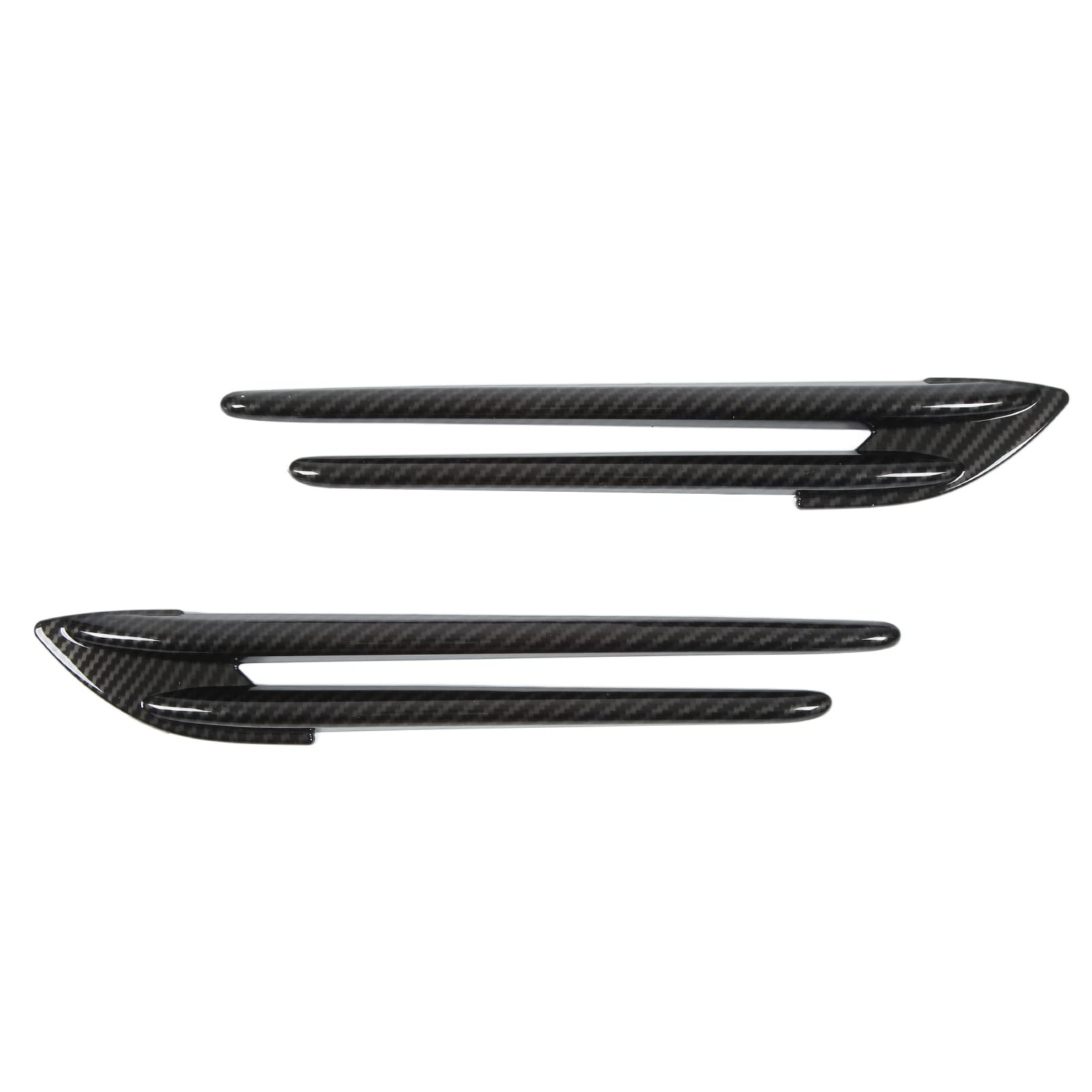 **2PCS ABS Carbon Fiber Car Side Vent Trim Cover for Subaru BRZ 2017-2020 - Durable Replacement Accessory for Enhanced Style & Protection - Perfect for Car Customization & Exterior Upgrades**