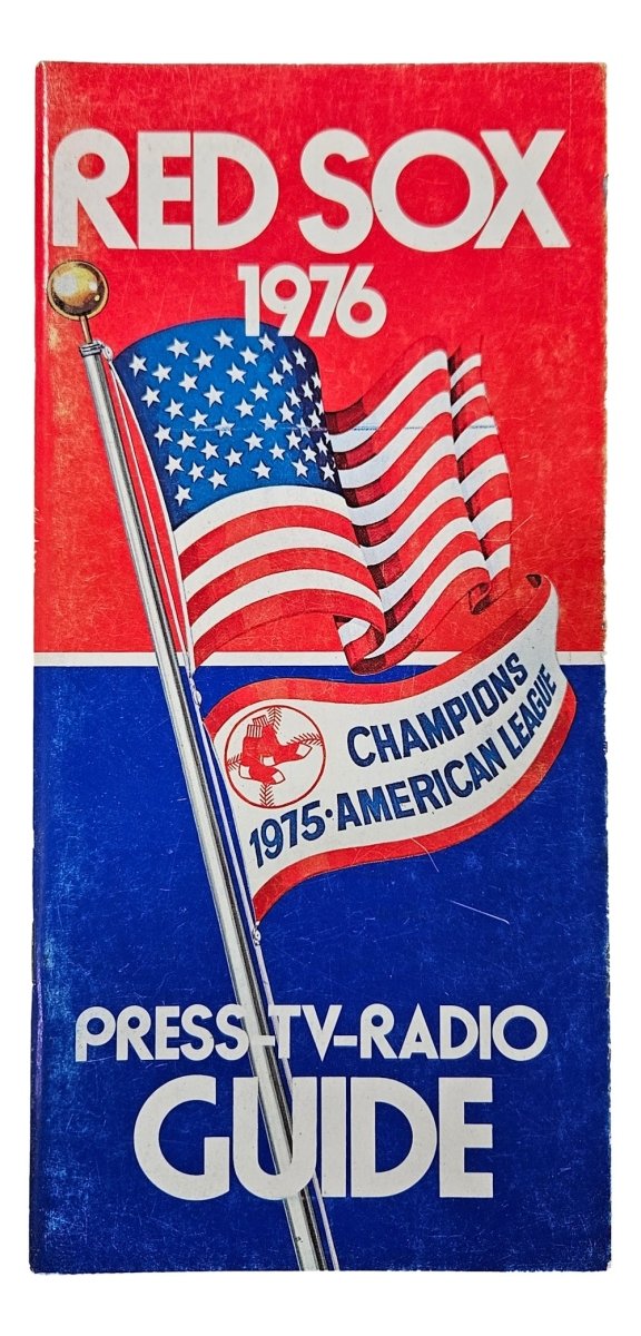 1976 Boston Red Sox Media Guide - Vintage Baseball Collectible for Fans & Memorabilia Enthusiasts | Perfect for Display, Gifts & Sports History Collections