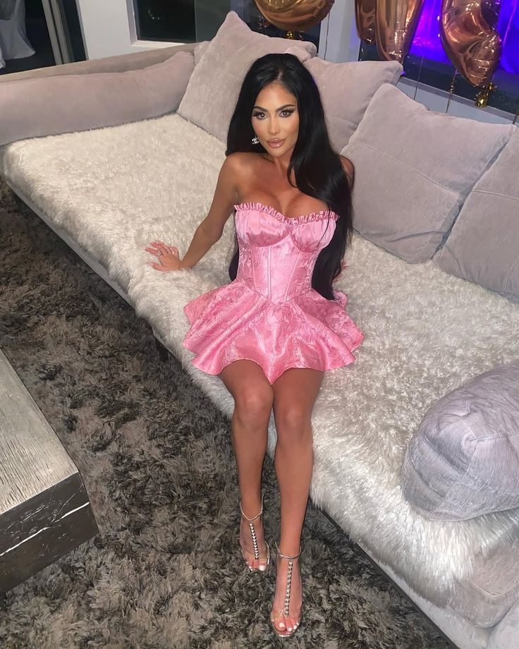 Elegant Pink A-Line Satin Short Birthday Dress - Homecoming Party Outfit J6704 | Perfect for Sweet 16, Prom, Quinceañera & Special Occasions