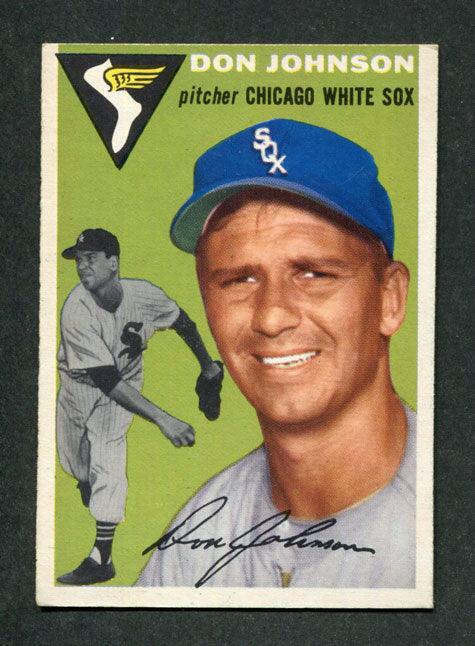 1954 Topps #146 Don Johnson Chicago White Sox Baseball Card - Vintage MLB Collectible for Sports Memorabilia Fans & Card Collectors - Perfect for Display, Gifts, and Investment