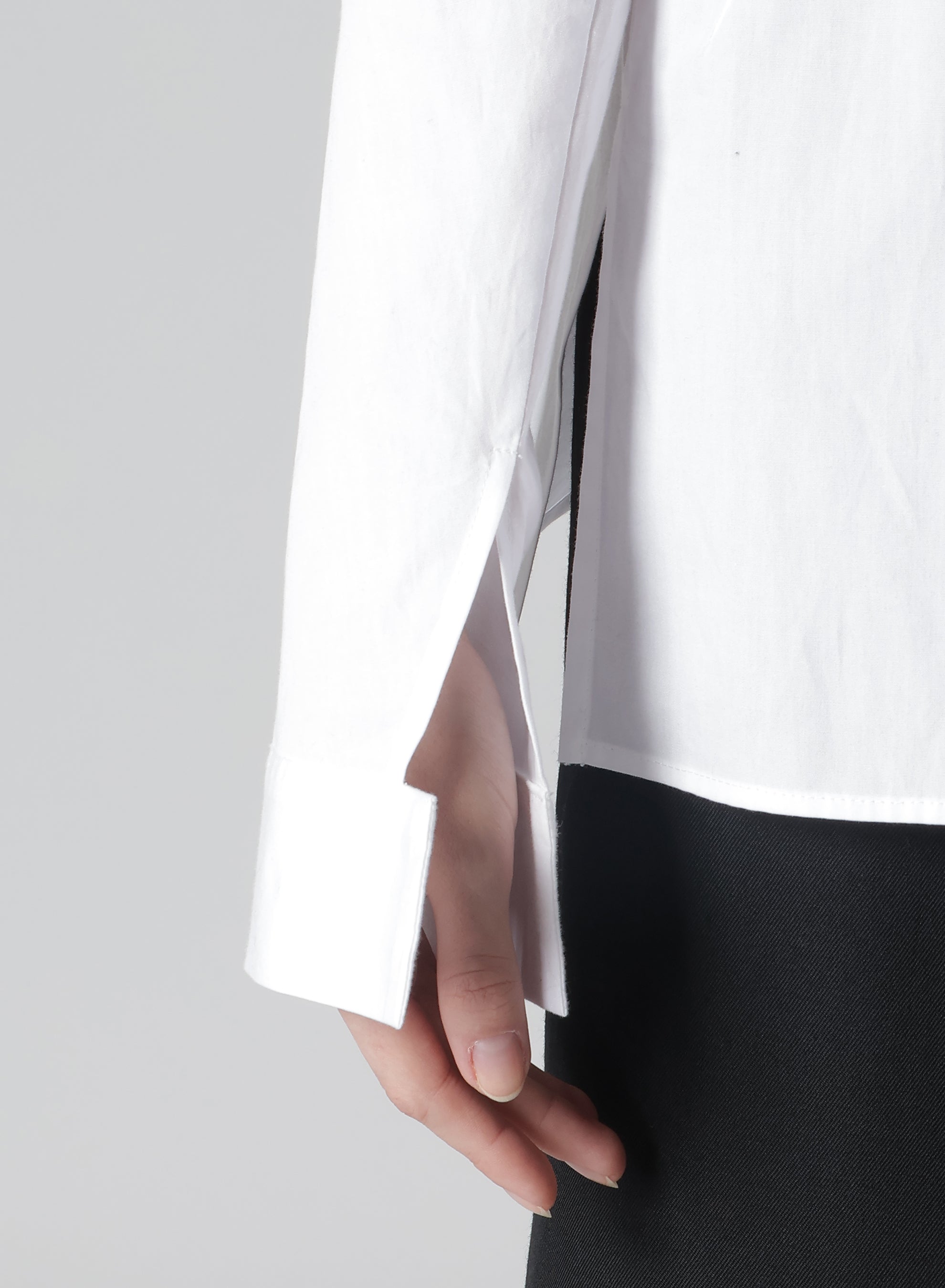 COTTON BROAD PUFF SLEEVE SLIM FIT BLOUSE for Women - Elegant Office Wear & Casual Outfit