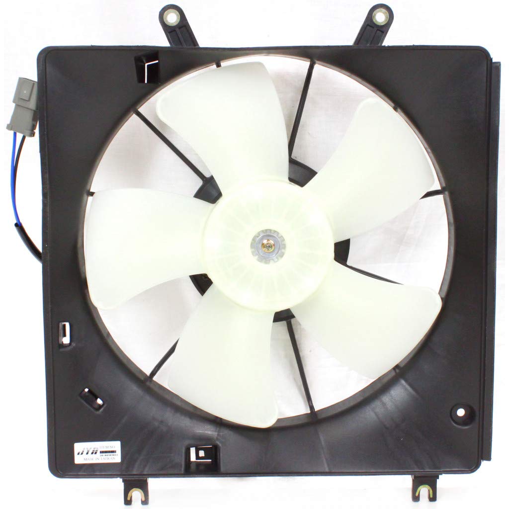 2003-2007 Honda Accord Engine Cooling Fan - Driver Side Replacement for Coupe/Sedan Models | Compatible with HO3115124 & 19015RCAA01 | Perfect for Overheating Prevention & Summer Driving