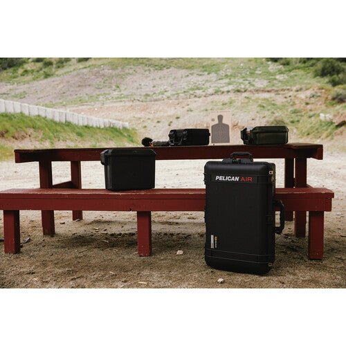 Pelican 1595AirWF Wheeled Hard Case (Black, 56.6L) - Durable Waterproof Travel Case for Camera Equipment, DJ Gear & Tools - Perfect for Air Travel, Outdoor Adventures & Professional Use