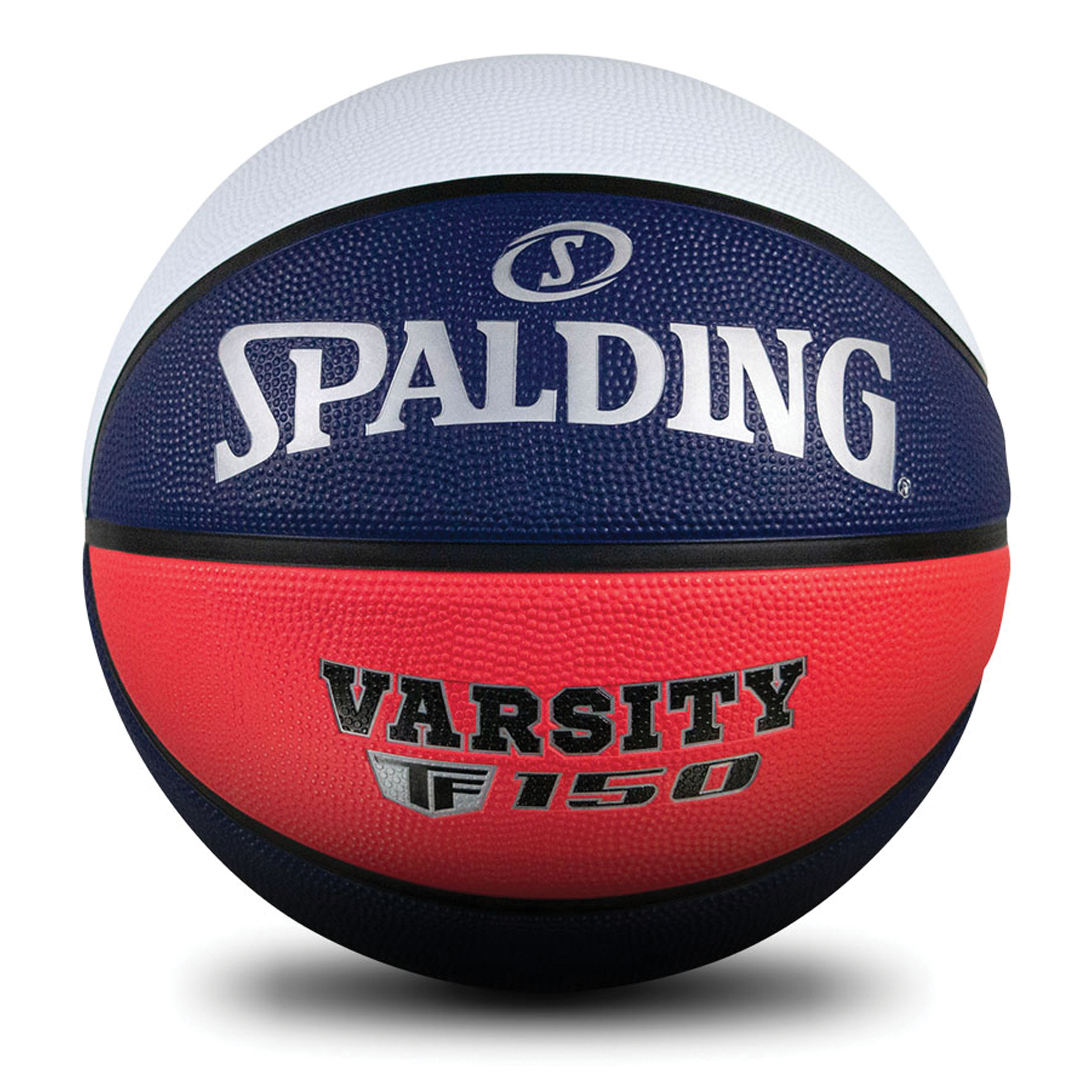 Spalding TF 150 Varsity Basketball - Official Size 7 Game Ball for Indoor & Outdoor Courts - Perfect for High School, College & Competitive Play