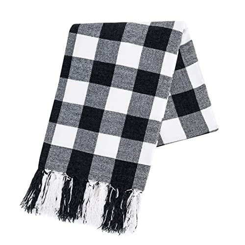 Plaid Black Off White