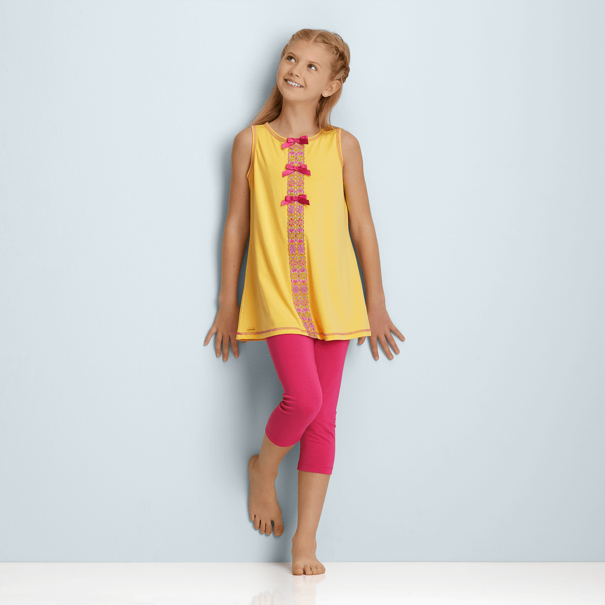 Flower Power Pajamas for Girls - Historical Character Themed Sleepwear | Soft & Comfortable Nightwear for Kids Bedtime & Sleepovers