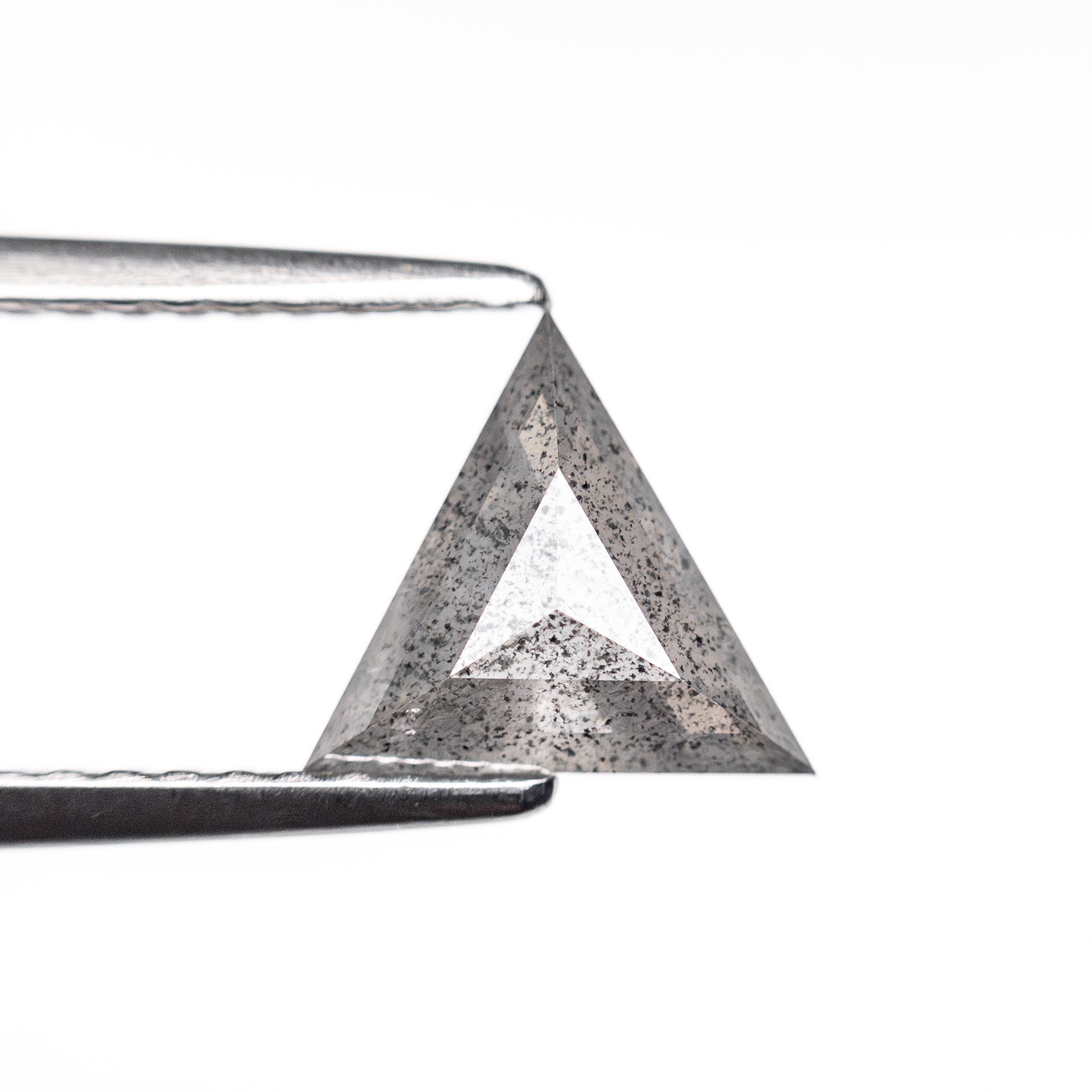 0.90ct 7.10x7.78x2.86mm Triangle Rose Cut Loose Diamond - Premium Quality Rose Cut Gemstone for Jewelry Making, Engagement Rings & Unique Wedding Bands