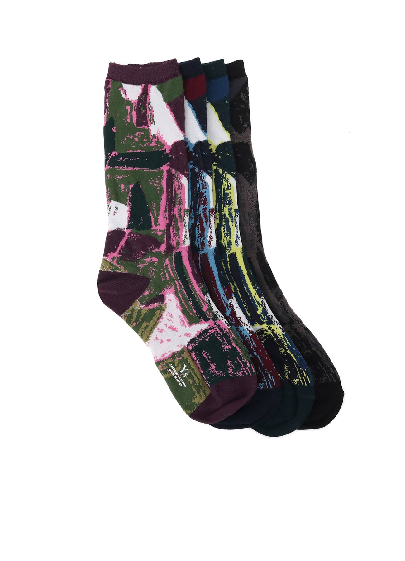 Cubism Design Socks - Modern Abstract Art Inspired Socks for Men & Women - Comfortable & Stylish for Daily Wear, Gifts & Fashion Accessories