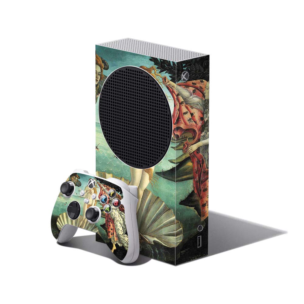 MightySkins Vinyl Decal Wrap Cover Compatible with Xbox Series S Bundle - Birth of Venus Design | Protective, Durable, Custom Skin | Easy to Apply & Remove | Made in USA | Perfect for Gaming Setup & Personalization